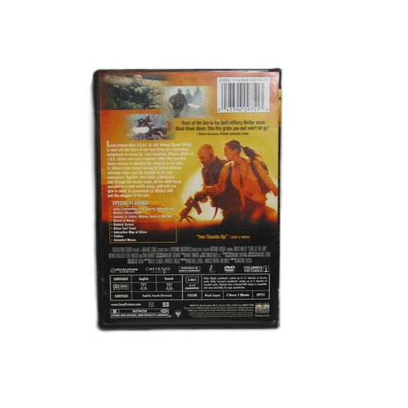TEARS OF THE SUN (2003) Movie DVD Bruce Willis Action War Drama Special Edition - Picture 3 of 3